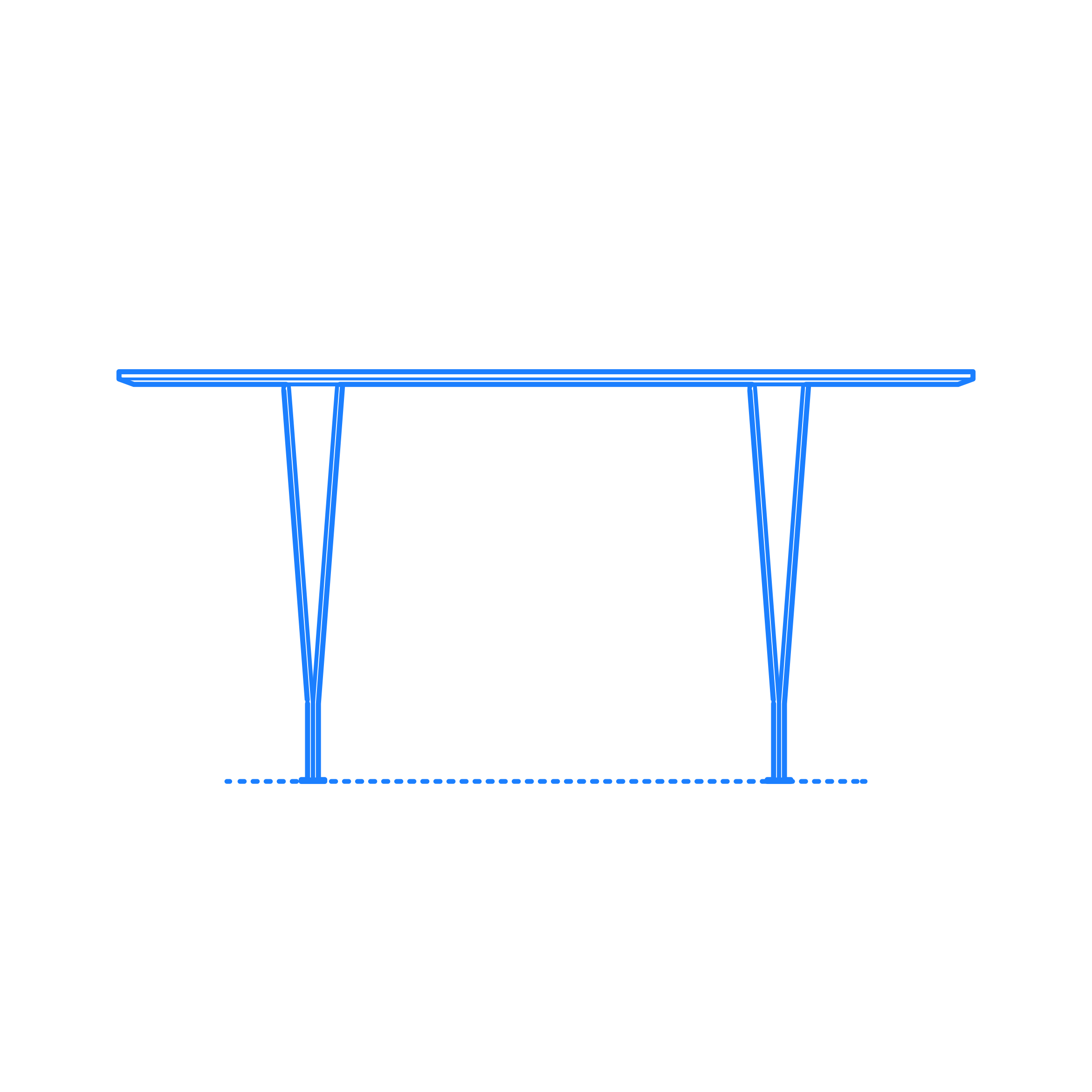 Furniture Dining Tables Super Elliptical Table Outline Svg File Free Vectors